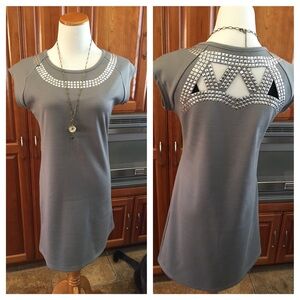 BCBG gray dress